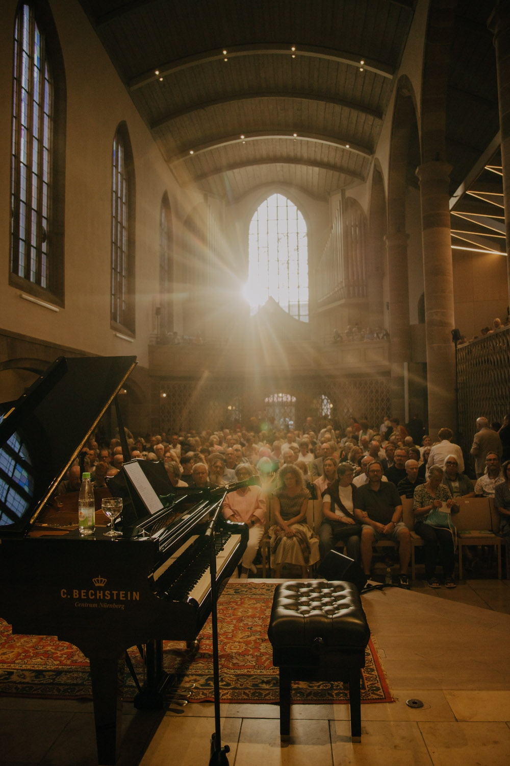Abendstimmung in der Kulturkirche GoHo © Valeska Rehm