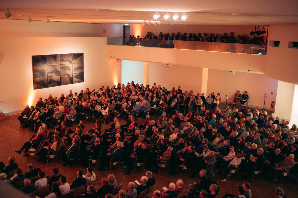 Publikum im Aufsesssaal GNM Nürnberg