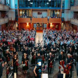Beim Mitsingkonzert des Musikfests ION 2024