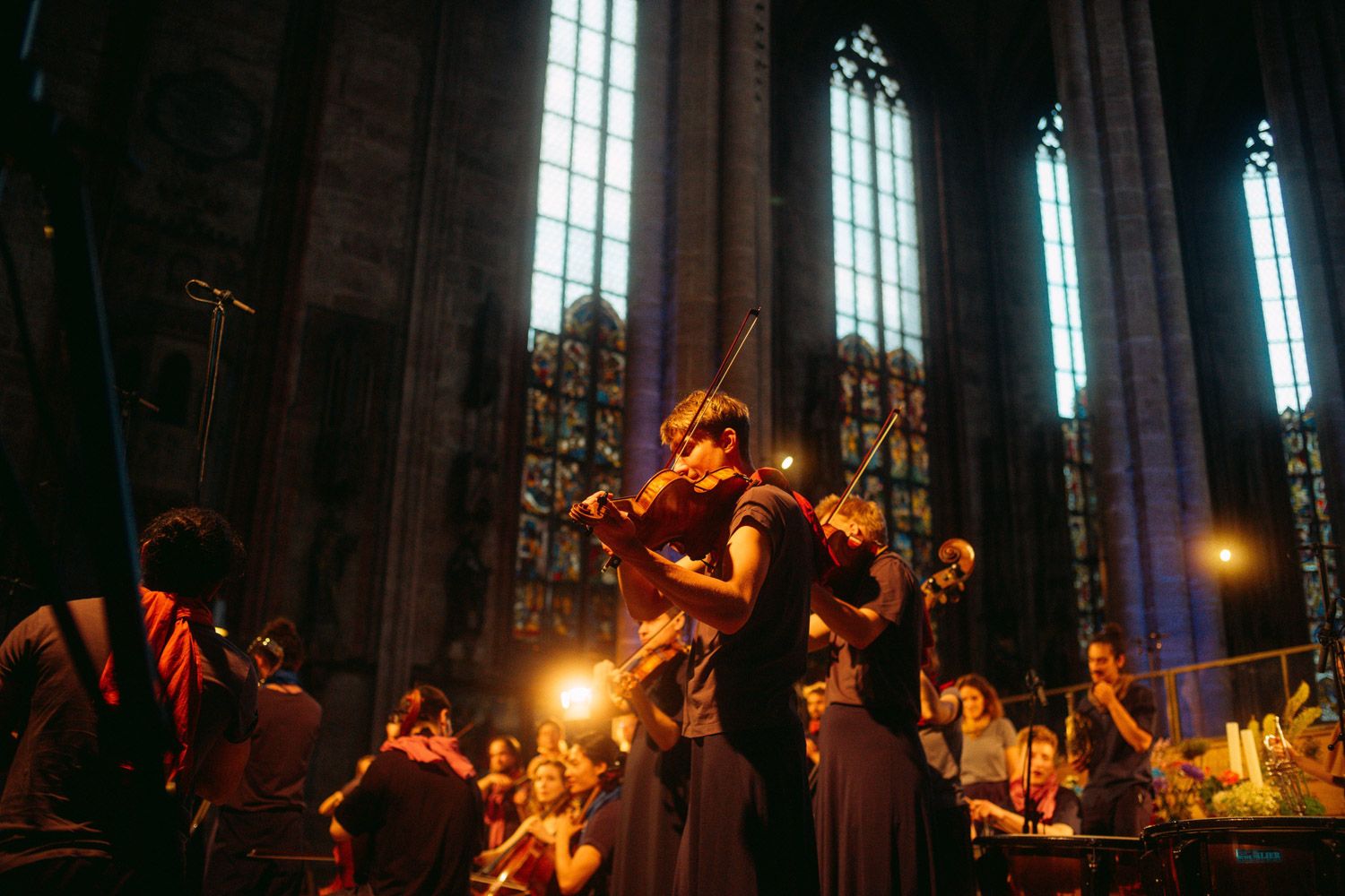 Stegreif Orchestra in St. Sebald © Philip Kreibig