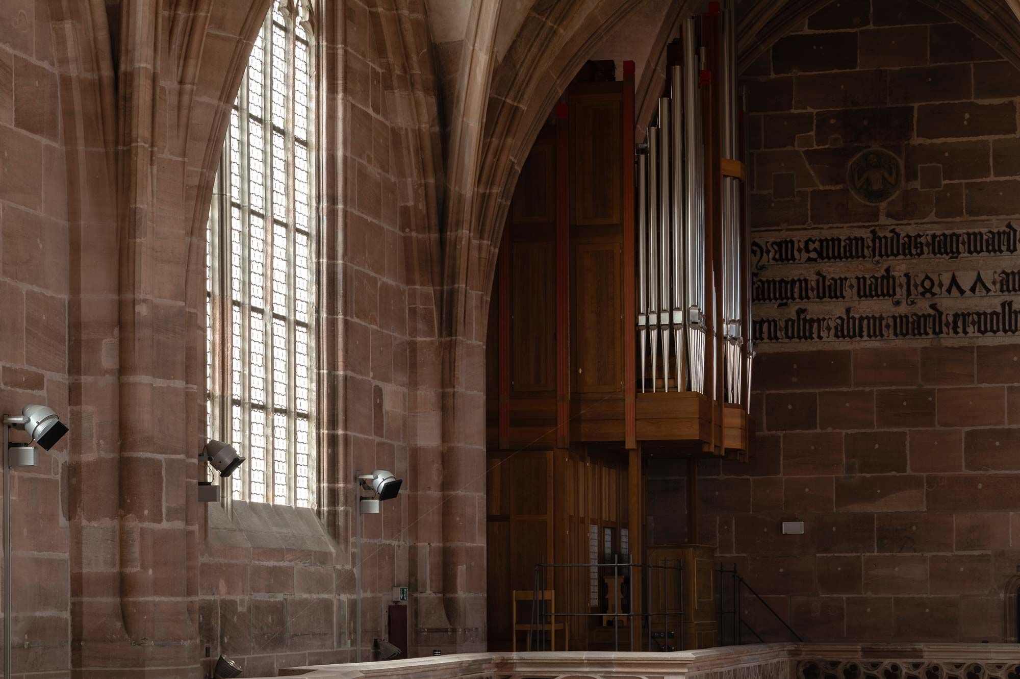 Stephanunsorgel in der Frauenkirche Nürnberg © Foto: Simeon Johnke